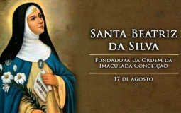 Hoje é a festa de santa Beatriz da Silva, difusora da Imaculada Conceição