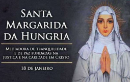 Hoje é celebrada santa Margarida da Hungria, mediadora da tranquilidade e da paz