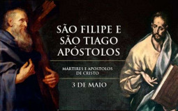 Hoje a Igreja celebra os santos apóstolos Filipe e Tiago