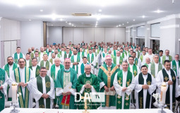 Encontro Regional de Presbíteros reuniu 140 padres de diversas dioceses do Paraná, sendo 05 de Cascavel