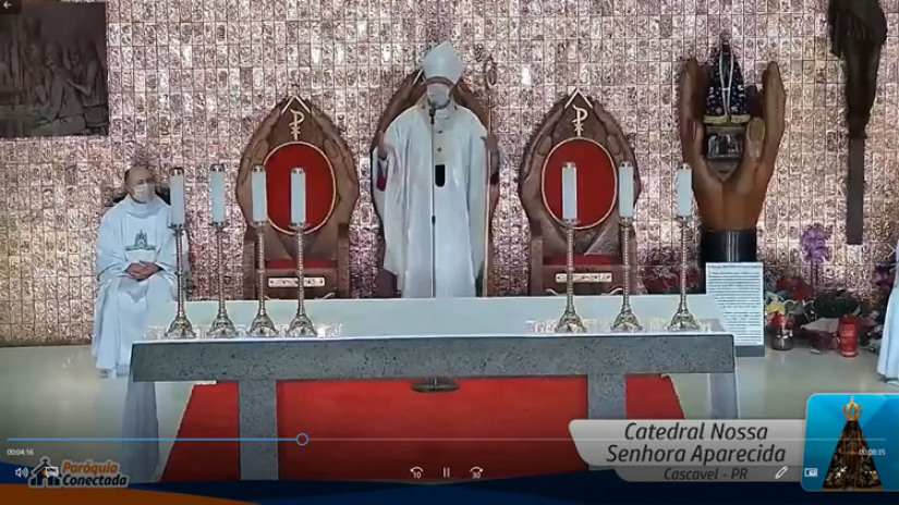Homilia do Arcebispo Dom Mauro na Missa da Solenidade de Corpus Christi às 15h de 11/06/2020