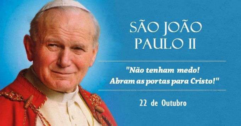 Hoje a Igreja celebra São João Paulo II, o Papa da família e peregrino