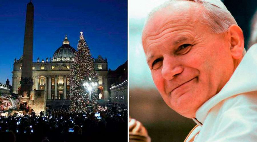 Árvore de Natal do Vaticano terá estreita ligação com São João Paulo II este ano