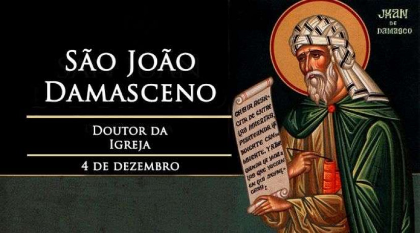 Igreja celebra hoje São João Damasceno, defensor da veneração de imagens