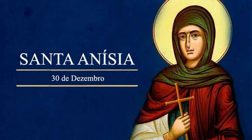 Hoje é celebrada santa Anísia de Tessalônica, assassinada por ir à missa