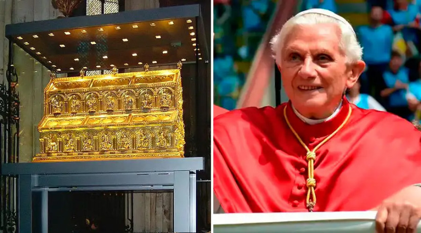 Bento XVI falou sobre as relíquias dos Reis Magos quando visitou Colônia