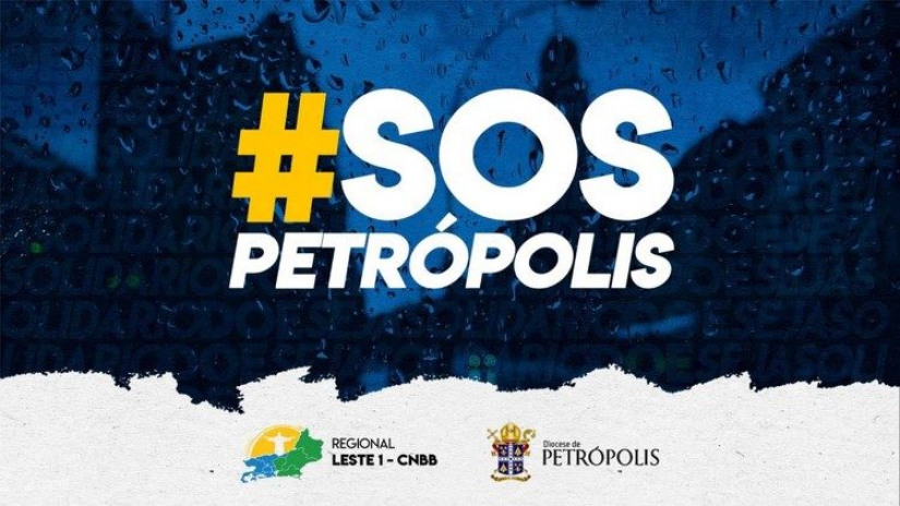 CNBB pede aos católicos para ajudar as vítimas das chuvas em Petrópolis