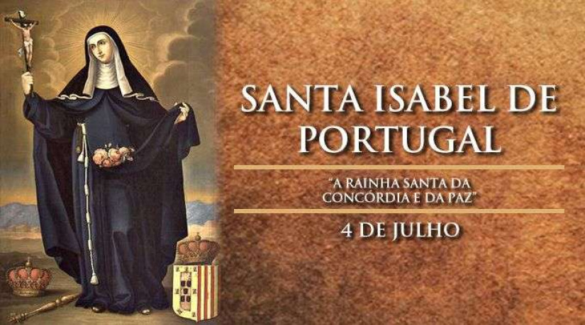 Hoje é celebrada santa Isabel de Portugal, rainha da concórdia e da paz
