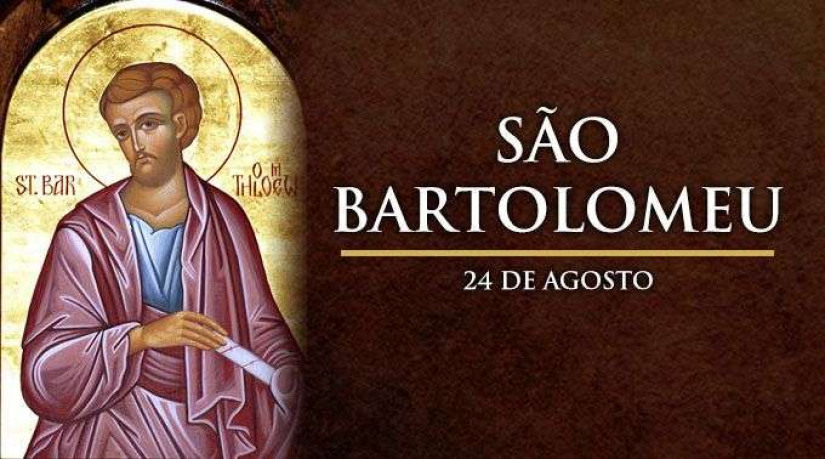 Hoje é celebrado são Bartolomeu, um dos doze apóstolos