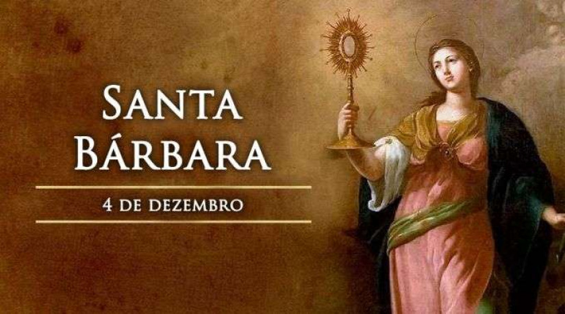 Domingo (04) é celebrada santa Bárbara, virgem e mártir