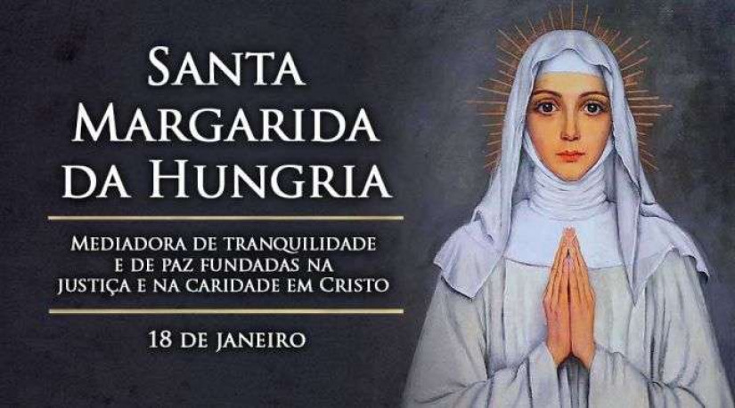 Hoje é celebrada santa Margarida da Hungria, mediadora da tranquilidade e da paz