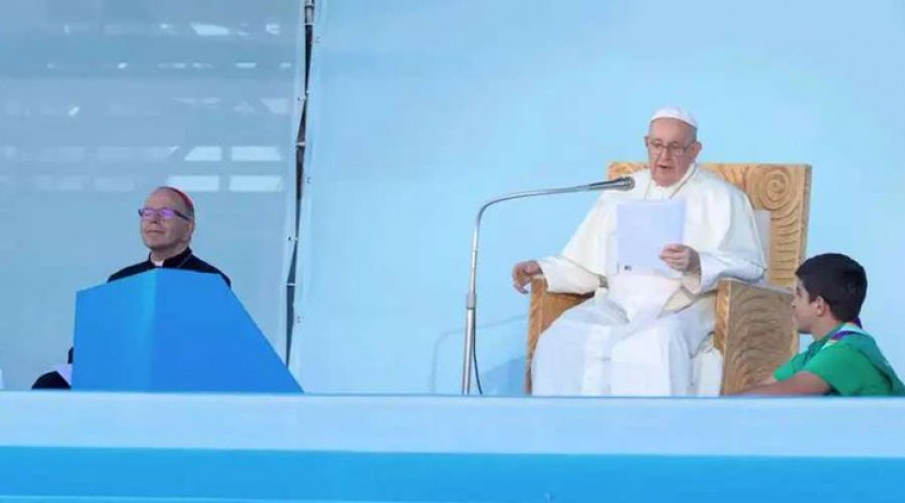Cerimônia de acolhimento da JMJ Lisboa 2023 reúne 500 mil com o papa