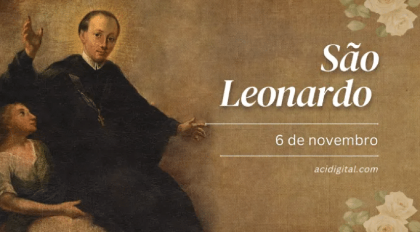 Hoje é celebrado são Leonardo de Noblac, padroeiro das parturientes e dos prisioneiros