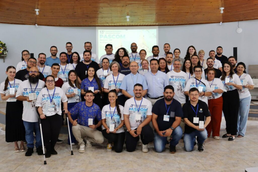 13º Encontro dos Coordenadores e Assessores da Pascom do Regional Sul 2 da CNBB é realizado em Guarapuava