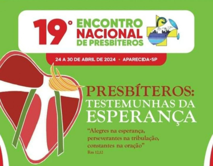 Cascavel participará do 19° Encontro Nacional de Presbíteros em Aparecida (SP)